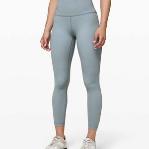 NWT Lululemon Size 6  Wunder Under High-Rise Tight 25" *Luxtreme Chambray